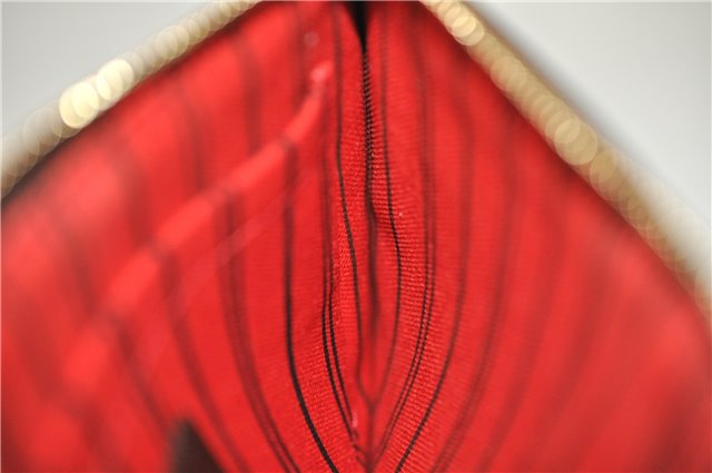 Authentic Louis Vuitton Damier Neverfull Pouch Purse Clutch Bag LV 6481F