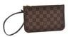 Authentic Louis Vuitton Damier Neverfull Pouch Purse Clutch Bag LV 6482F