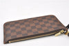 Authentic Louis Vuitton Damier Neverfull Pouch Purse Clutch Bag LV 6482F