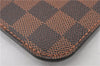 Authentic Louis Vuitton Damier Neverfull Pouch Purse Clutch Bag LV 6482F