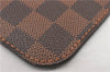 Authentic Louis Vuitton Damier Neverfull Pouch Purse Clutch Bag LV 6482F