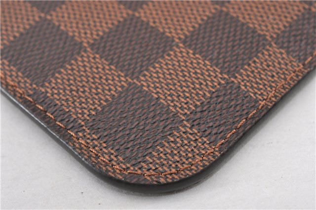 Authentic Louis Vuitton Damier Neverfull Pouch Purse Clutch Bag LV 6482F