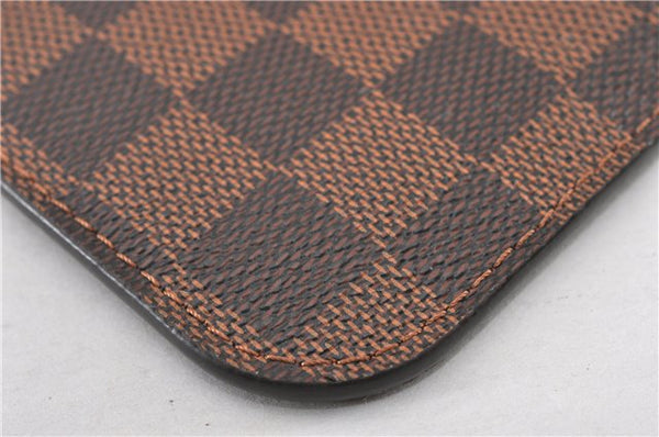 Authentic Louis Vuitton Damier Neverfull Pouch Purse Clutch Bag LV 6482F