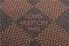Authentic Louis Vuitton Damier Neverfull Pouch Purse Clutch Bag LV 6482F