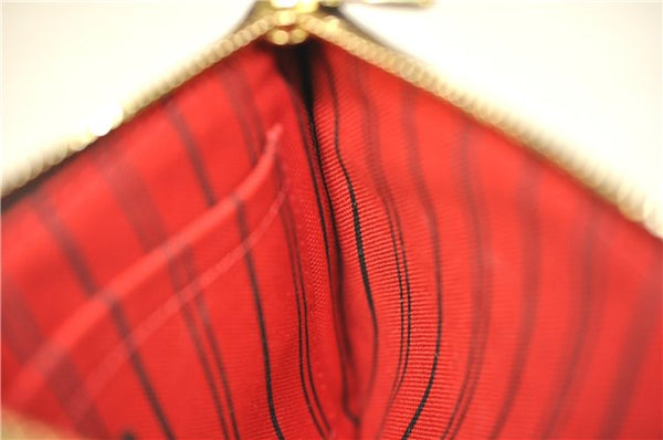 Authentic Louis Vuitton Damier Neverfull Pouch Purse Clutch Bag LV 6482F