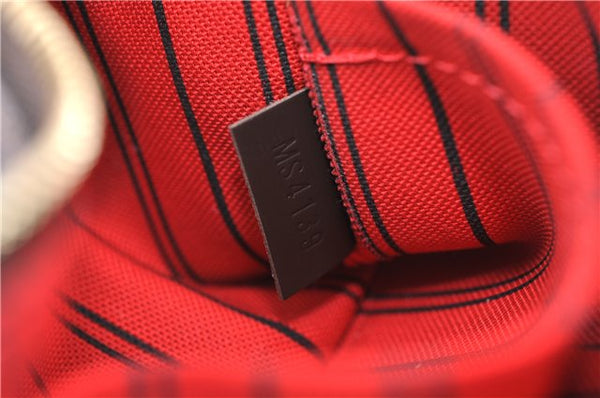 Authentic Louis Vuitton Damier Neverfull Pouch Purse Clutch Bag LV 6482F