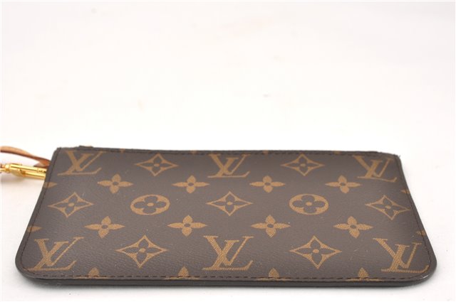 Authentic Louis Vuitton Monogram Neverfull Pouch Purse Clutch Bag LV 6483F