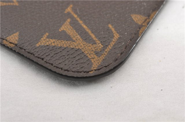 Authentic Louis Vuitton Monogram Neverfull Pouch Purse Clutch Bag LV 6483F