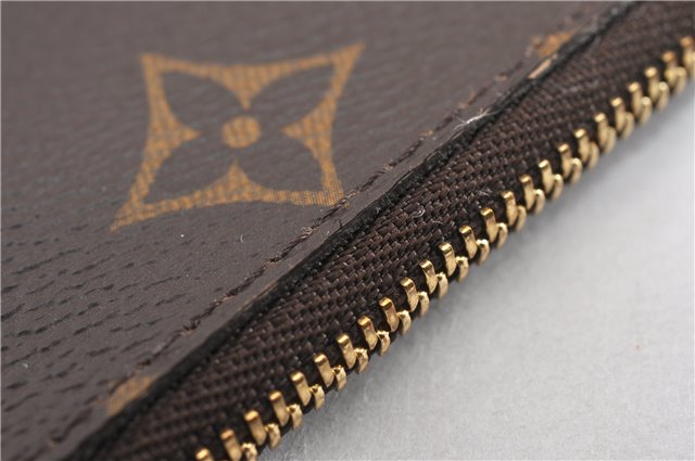 Authentic Louis Vuitton Monogram Neverfull Pouch Purse Clutch Bag LV 6483F