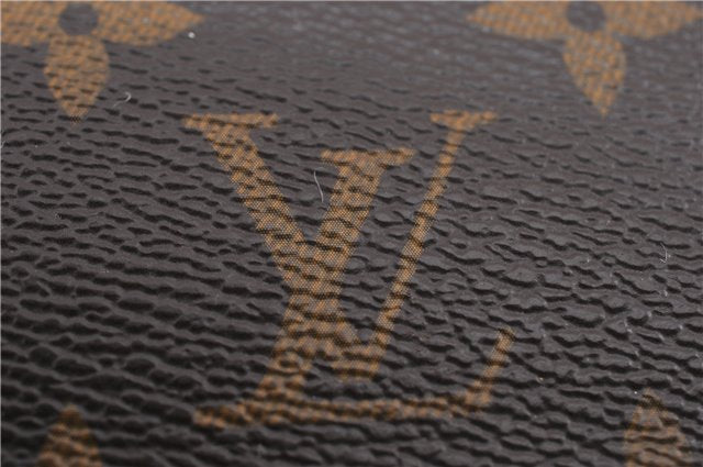 Authentic Louis Vuitton Monogram Neverfull Pouch Purse Clutch Bag LV 6483F