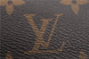Authentic Louis Vuitton Monogram Neverfull Pouch Purse Clutch Bag LV 6483F