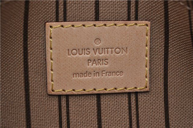 Authentic Louis Vuitton Monogram Neverfull Pouch Purse Clutch Bag LV 6483F