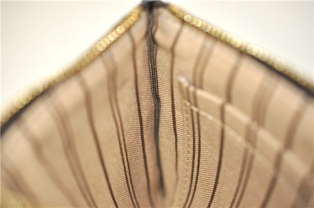 Authentic Louis Vuitton Monogram Neverfull Pouch Purse Clutch Bag LV 6483F