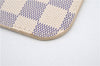 Authentic Louis Vuitton Damier Azur Neverfull Pouch Purse Clutch LV 6485F