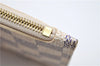 Authentic Louis Vuitton Damier Azur Neverfull Pouch Purse Clutch LV 6485F
