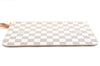 Authentic Louis Vuitton Damier Azur Neverfull Pouch Purse Clutch LV 6486F