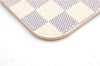 Authentic Louis Vuitton Damier Azur Neverfull Pouch Purse Clutch LV 6486F