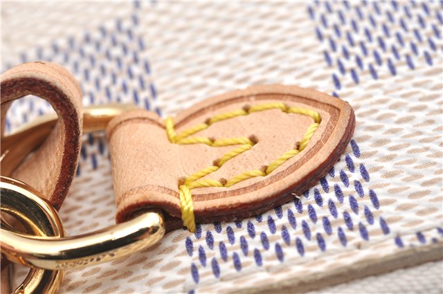 Authentic Louis Vuitton Damier Azur Neverfull Pouch Purse Clutch LV 6486F