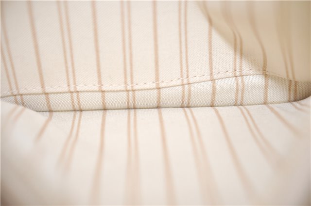 Authentic Louis Vuitton Damier Azur Neverfull Pouch Purse Clutch LV 6486F