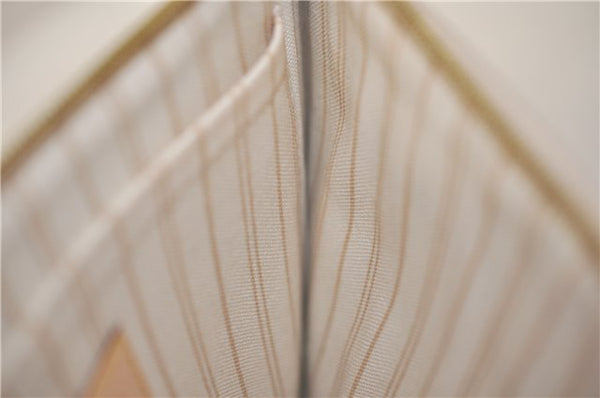 Authentic Louis Vuitton Damier Azur Neverfull Pouch Purse Clutch LV 6486F