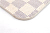 Authentic Louis Vuitton Damier Azur Neverfull Pouch Purse Clutch LV 6487F