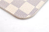 Authentic Louis Vuitton Damier Azur Neverfull Pouch Purse Clutch LV 6487F