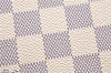 Authentic Louis Vuitton Damier Azur Neverfull Pouch Purse Clutch LV 6487F