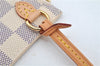 Authentic Louis Vuitton Damier Azur Neverfull Pouch Purse Clutch LV 6488F