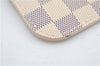 Authentic Louis Vuitton Damier Azur Neverfull Pouch Purse Clutch LV 6488F