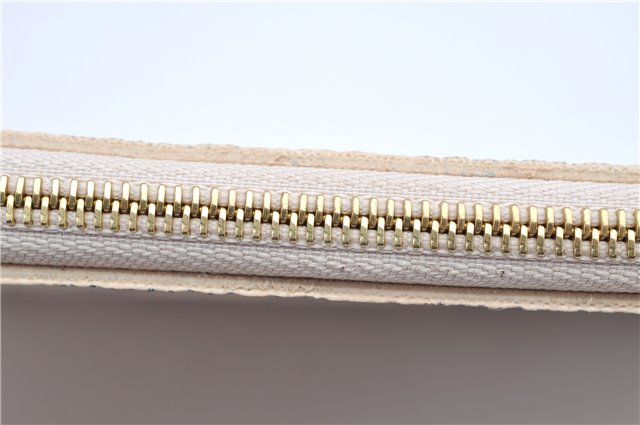 Authentic Louis Vuitton Damier Azur Neverfull Pouch Purse Clutch LV 6488F