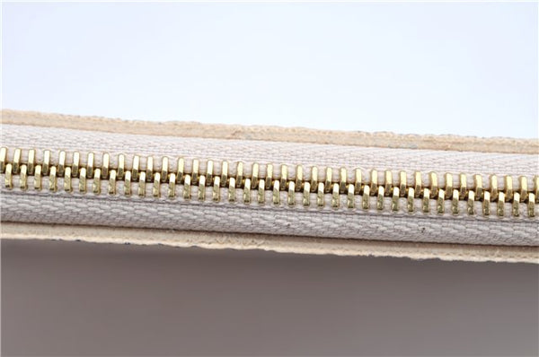 Authentic Louis Vuitton Damier Azur Neverfull Pouch Purse Clutch LV 6488F