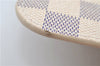 Authentic Louis Vuitton Damier Azur Neverfull Pouch Purse Clutch LV 6488F