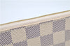 Authentic Louis Vuitton Damier Azur Neverfull Pouch Purse Clutch LV 6488F