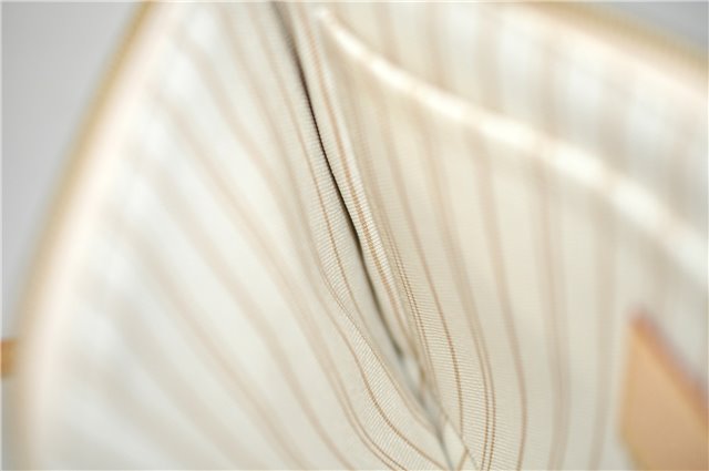 Authentic Louis Vuitton Damier Azur Neverfull Pouch Purse Clutch LV 6488F