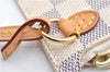 Authentic Louis Vuitton Damier Azur Neverfull Pouch Purse Clutch LV 6489F