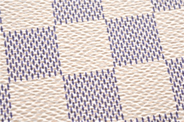 Authentic Louis Vuitton Damier Azur Neverfull Pouch Purse Clutch LV 6489F