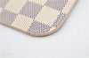 Authentic Louis Vuitton Damier Azur Neverfull Pouch Purse Clutch LV 6490F