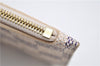 Authentic Louis Vuitton Damier Azur Neverfull Pouch Purse Clutch LV 6490F