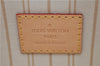 Authentic Louis Vuitton Damier Azur Neverfull Pouch Purse Clutch LV 6490F