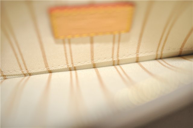 Authentic Louis Vuitton Damier Azur Neverfull Pouch Purse Clutch LV 6490F