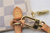 Authentic Louis Vuitton Damier Azur Neverfull Pouch Purse Clutch LV 6491F