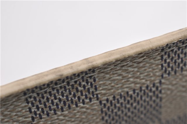 Authentic Louis Vuitton Damier Azur Neverfull Pouch Purse Clutch LV 6491F