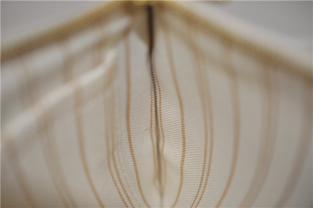 Authentic Louis Vuitton Damier Azur Neverfull Pouch Purse Clutch LV 6491F