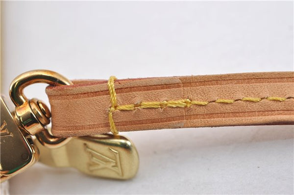 Authentic Louis Vuitton Damier Azur Neverfull Pouch Purse Clutch LV 6492F