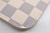 Authentic Louis Vuitton Damier Azur Neverfull Pouch Purse Clutch LV 6492F