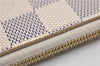 Authentic Louis Vuitton Damier Azur Neverfull Pouch Purse Clutch LV 6492F