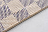 Authentic Louis Vuitton Damier Azur Neverfull Pouch Purse Clutch LV 6492F