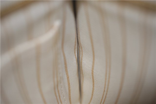 Authentic Louis Vuitton Damier Azur Neverfull Pouch Purse Clutch LV 6492F