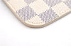 Authentic Louis Vuitton Damier Azur Neverfull Pouch Purse Clutch LV 6493F