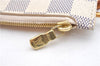 Authentic Louis Vuitton Damier Azur Neverfull Pouch Purse Clutch LV 6493F
